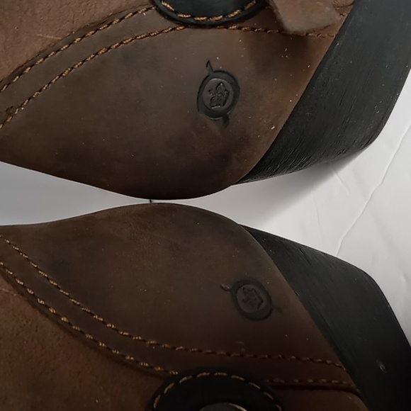 Born Nubuck & Leather Knee High Boots - Smokey Brown- Womens 10M/W (W21648) - Picture 16 of 16